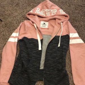 worn a few times zip up hoodie size medium